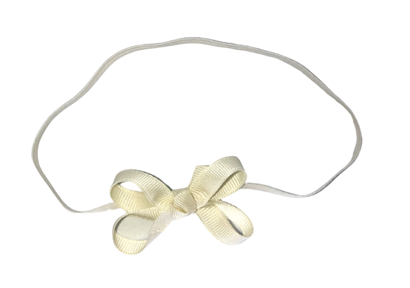 Bitty Bow on Skinny Band(More Colors Available)