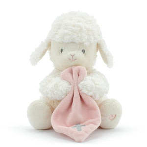 Jesus Loves Me Musical Lamb Pink