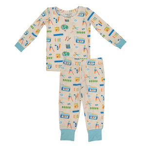 School Supplies Loungewear Long Set