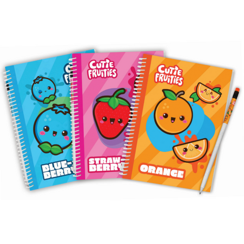 Cutie Fruities Sketch Pad & Pencil