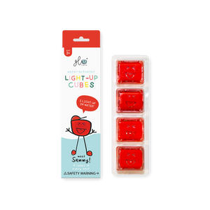 Sammy Red Glo Pal Cubes - 4 Pack