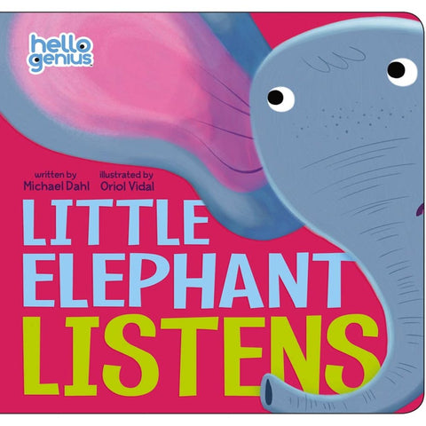 Little Elephant Listens Board Book