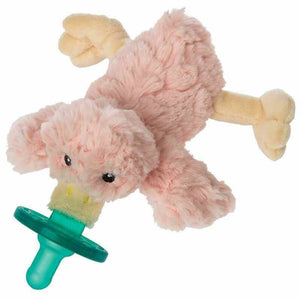 pink duck with paci on the end