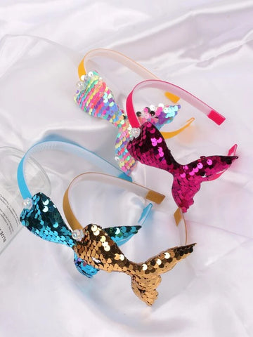 Sequin Mermaid Tail Headband